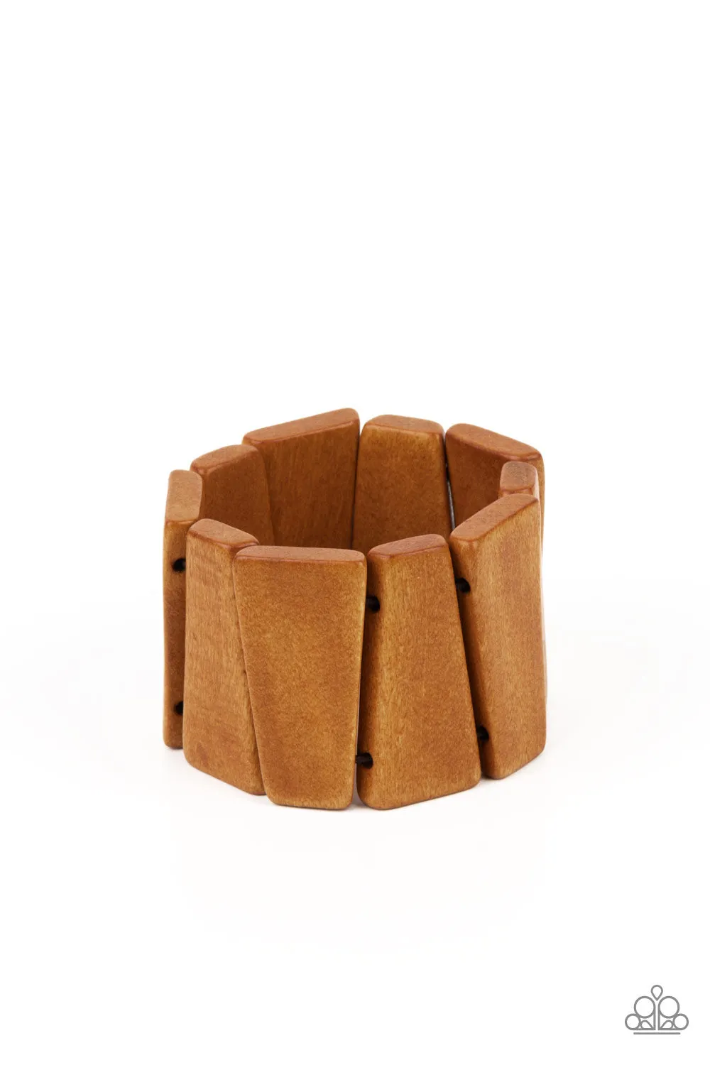 Paparazzi Barbados Backdrop Bracelet Brown
