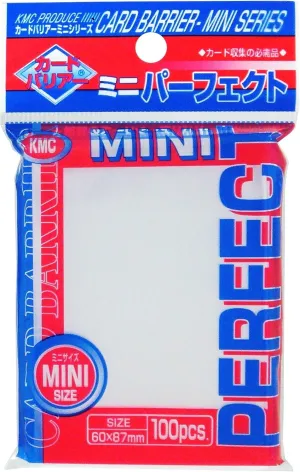 Perfect Barrier Mini Card Sleeves (100 sleeves), 60mm x 87mm