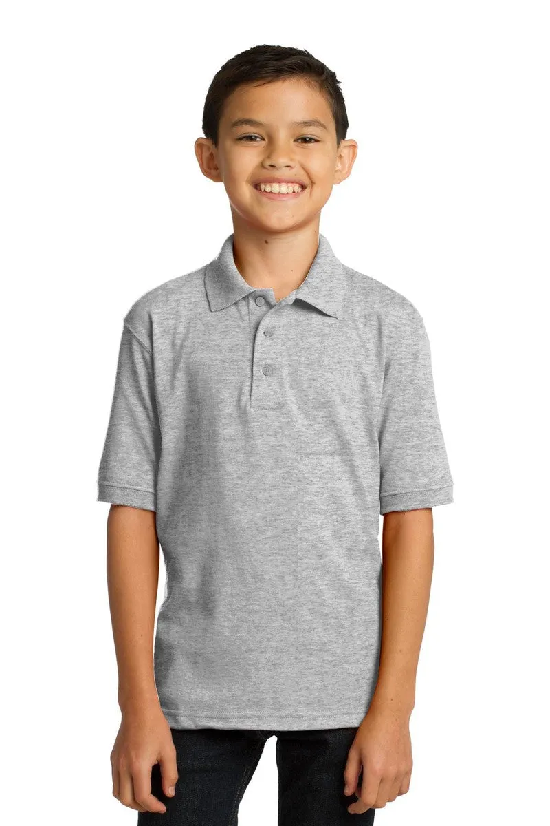 Port & Company ®  Youth Core Blend Jersey Knit Polo. KP55Y