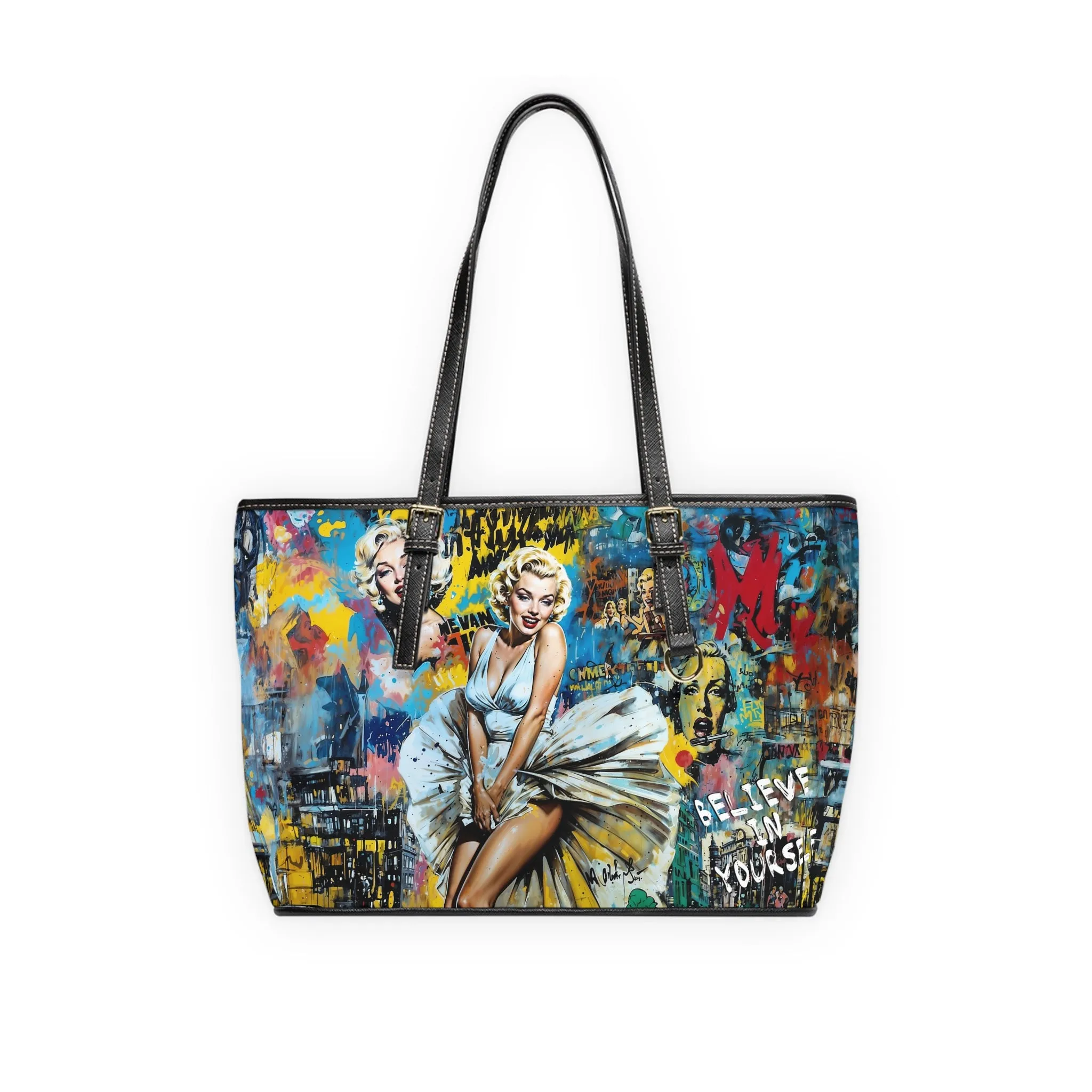 PU Leather Shoulder Bag- Marilyn