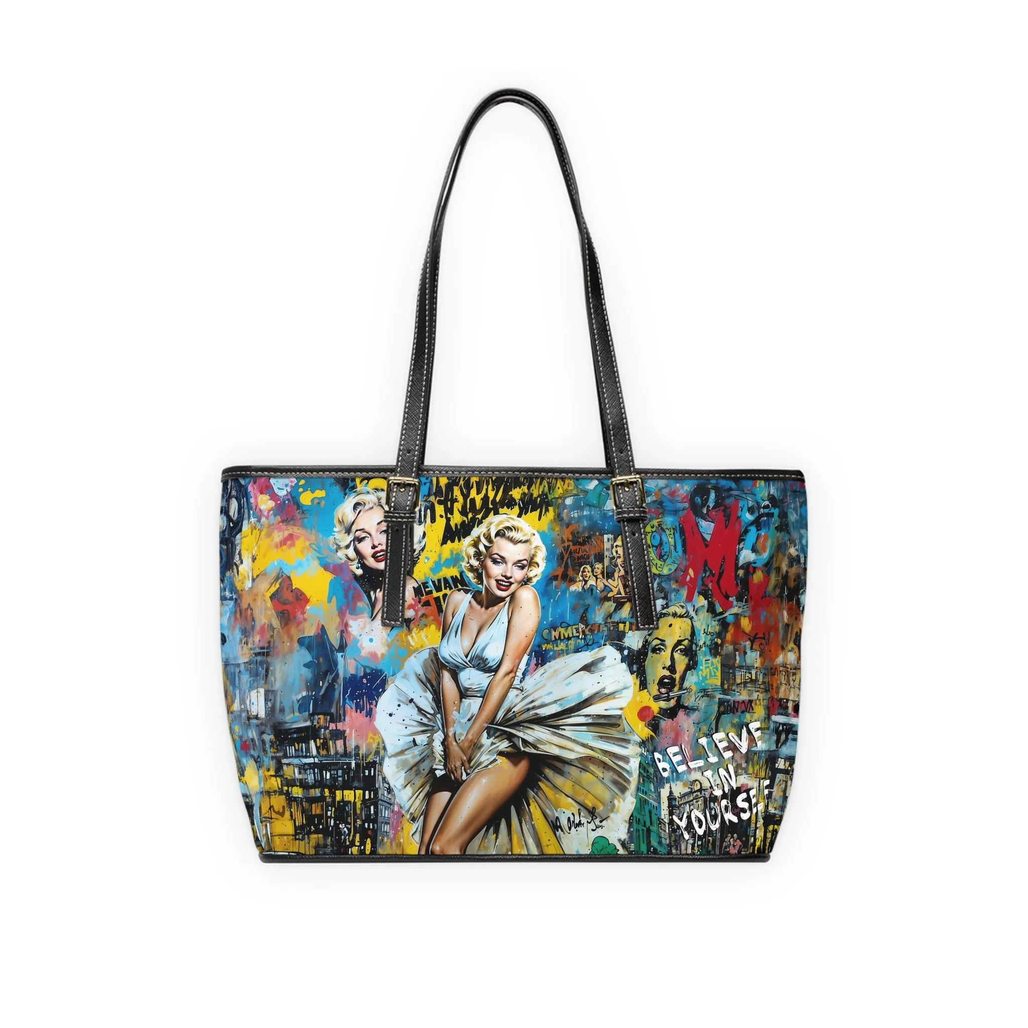 PU Leather Shoulder Bag- Marilyn