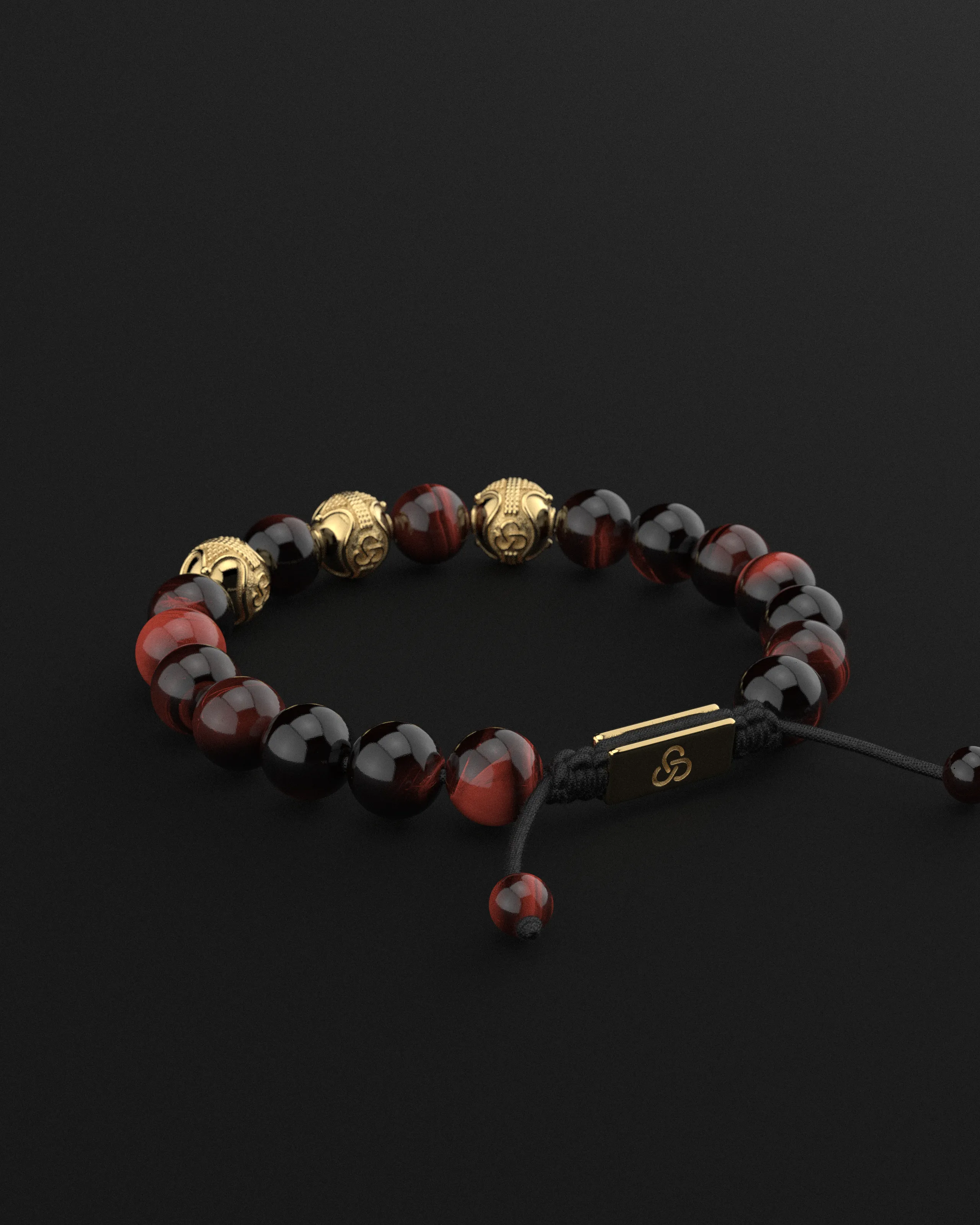 Red Tiger Eye Bracelet 10mm | Premium