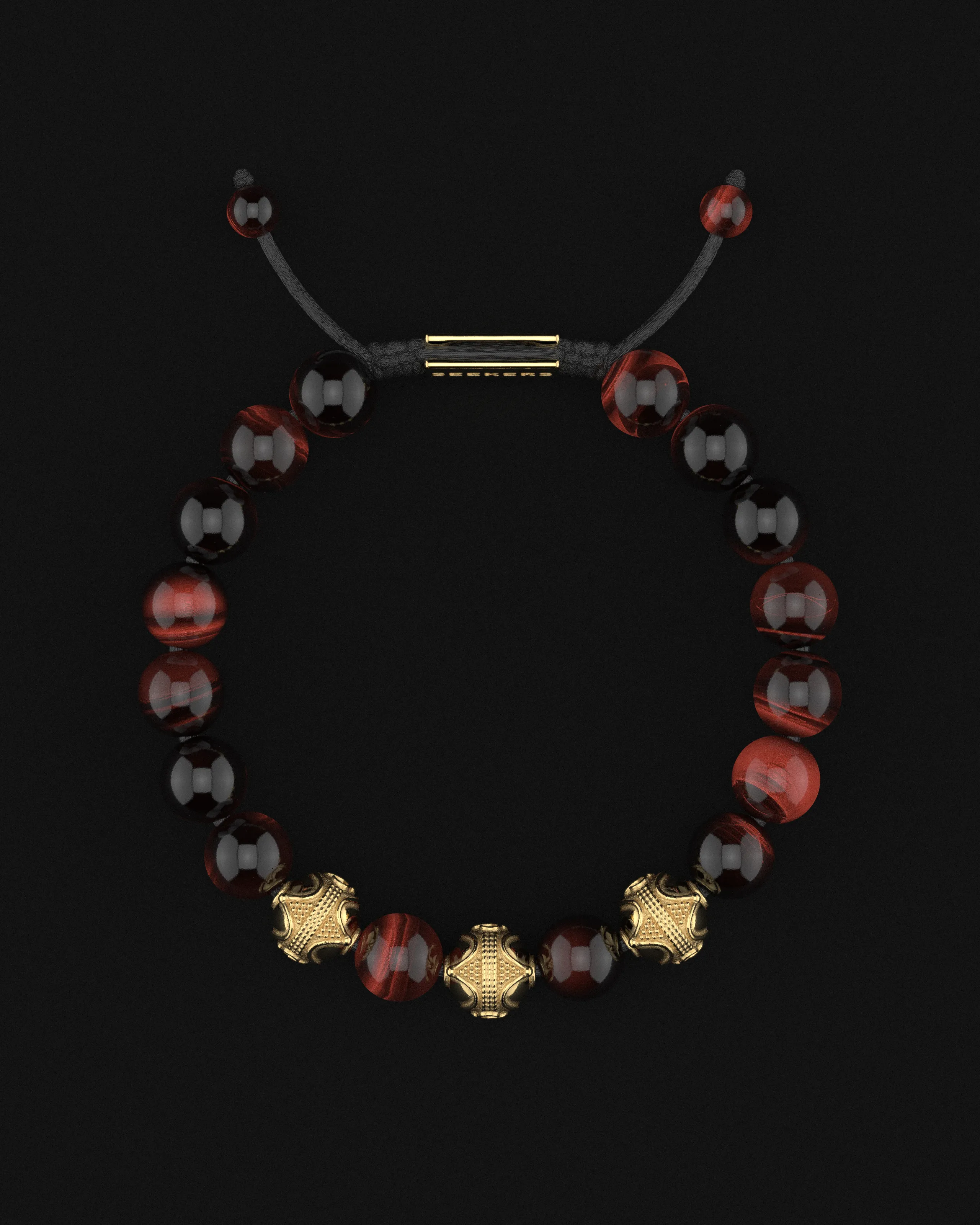 Red Tiger Eye Bracelet 10mm | Premium