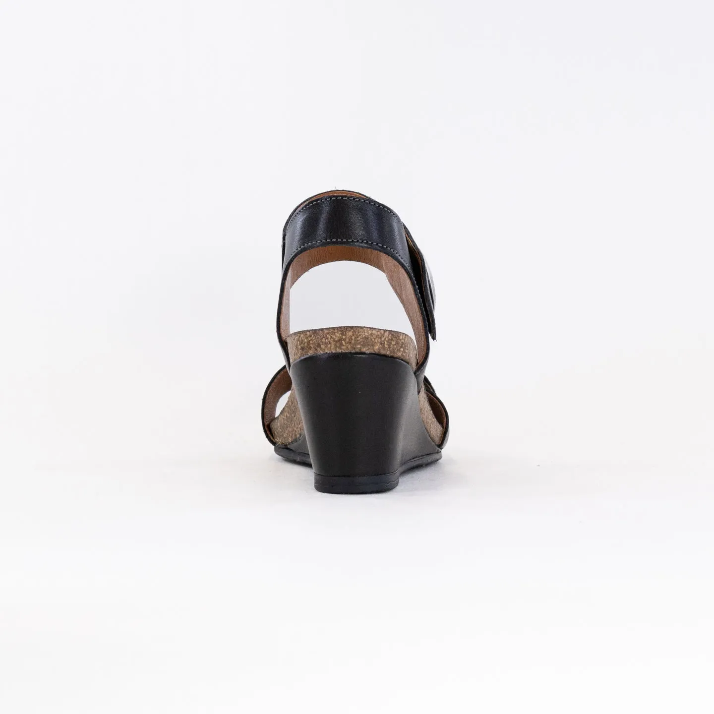 Taos Carousel 3 Wedge Sandal (Women's) - Black