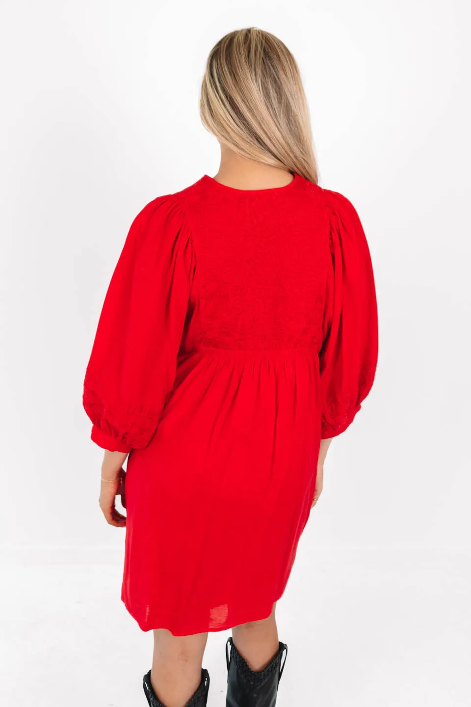 The Maddy Dress - Red